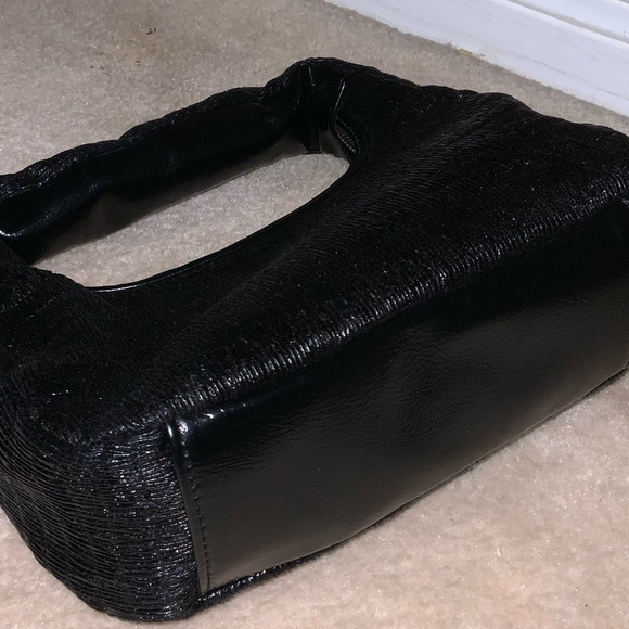 Juicy Couture Black Mini Bag with Gold Accents - Picture 2 of 5